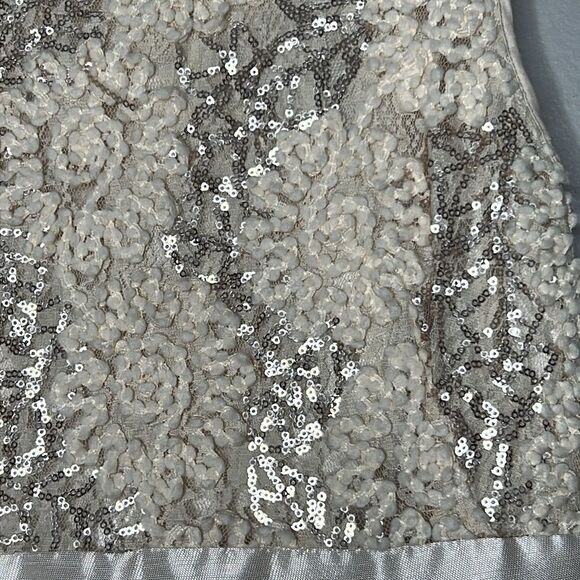 Tahari women's gold cream dress size 6 - Picture 9 of 16